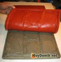 Готовый камень из гипса