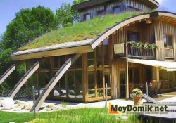 Кровля мансардной крыши дерном Кровля мансардной крыши дерном