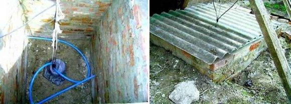Устройство кессона для скважины