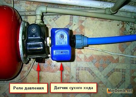 Подключение гидроаккумулятора для скважины