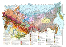 Карта грунтов России