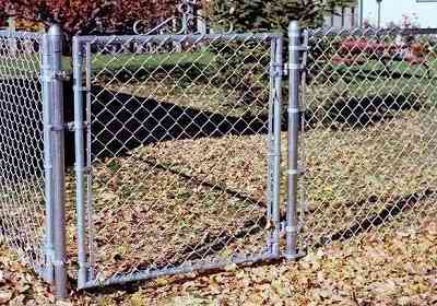Как сделать калитку из сетки рабицы для дачи своими руками