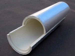 Скорлупа ППУ с покрытием из фольги