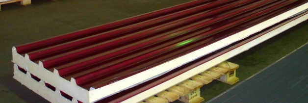 Внешний вид сэндвич-панели Внешний вид сэндвич-панели
